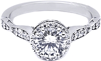 Tacori Marquise Shaped Diamond Engagement Ring