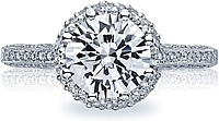 Tacori Pave Diamond Engagement Ring