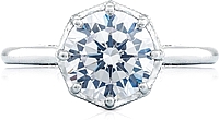 Tacori Pave Diamond Engagement Ring