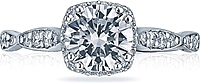 Tacori Pave Diamond Engagement Ring