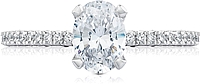 Tacori Pave Diamond Engagement Ring