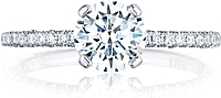 Tacori Pave Diamond Engagement Ring