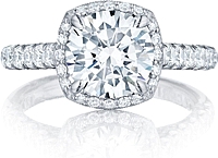 Tacori Pave Diamond Engagement Ring