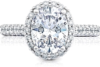 Tacori Pave Diamond Engagement Ring