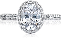 Tacori Pave Diamond Engagement Ring