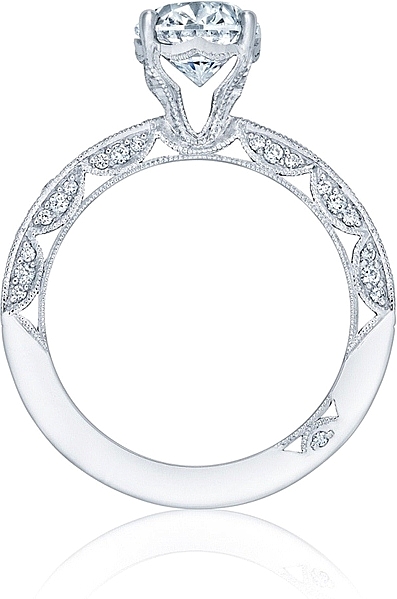 Tacori Pave Diamond Engagement Ring HT2553OV