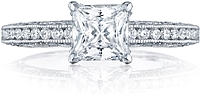 Tacori Pave Diamond Engagement Ring