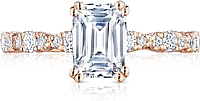 Tacori Pave Diamond Engagement Ring