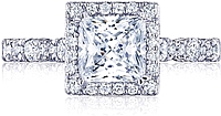 Tacori Pave Diamond Engagement Ring