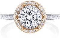 Tacori Pave Diamond Engagement Ring