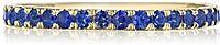 Tacori Pave Sapphire Wedding Band