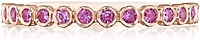 Tacori Pink Sapphire Wedding Band