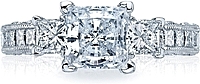 Tacori Princess Cut Diamond Engagement Ring