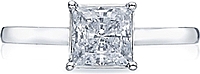 Tacori Princess Cut Solitaire Diamond Engagement Ring