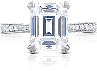 Tacori RoyalT Pave Diamond Engagement Ring