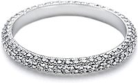 Tacori Straight Diamond Pave Band