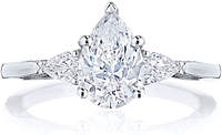 Tacori Three Stone Diamond Engagement Ring