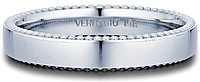 Verragio Beaded Men's Wedding Band-4mm