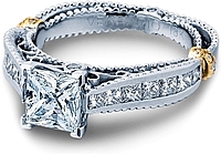 Verragio Channel Set Diamond Engagement Ring