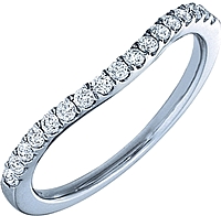 Verragio Curved Diamond Wedding Band