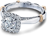 Verragio Halo Diamond Engagement Ring