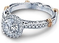 Verragio Halo Diamond Engagement Ring