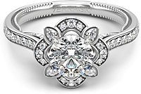 Verragio Halo Diamond Engagement Ring