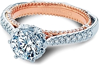 Verragio Pave Diamond Engagement Ring