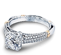 Verragio Pave Diamond Engagement Ring