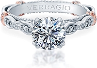 Verragio Pave Diamond Engagement Ring