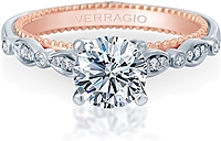 Verragio Pave Diamond Engagement Ring