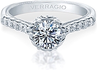 Verragio Prong Set Diamond Engagement Ring