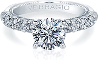 Verragio Prong Set Diamond Engagement Ring