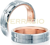 Verragio Satin Finish Men's Wedding Band