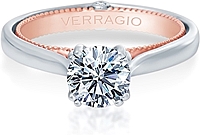 Verragio Solitaire Diamond Engagement Ring