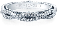 Verragio Twist Diamond Wedding Band