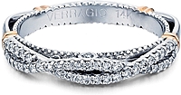 Verragio Twist Diamond Wedding Band