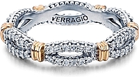 Verragio Twist Diamond Wedding Band