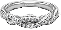 Verragio Twist Diamond Wedding Band