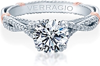 Verragio Twist Engagement Ring