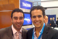 Paul Tacorian with Since1910 Vice President Brad Gross